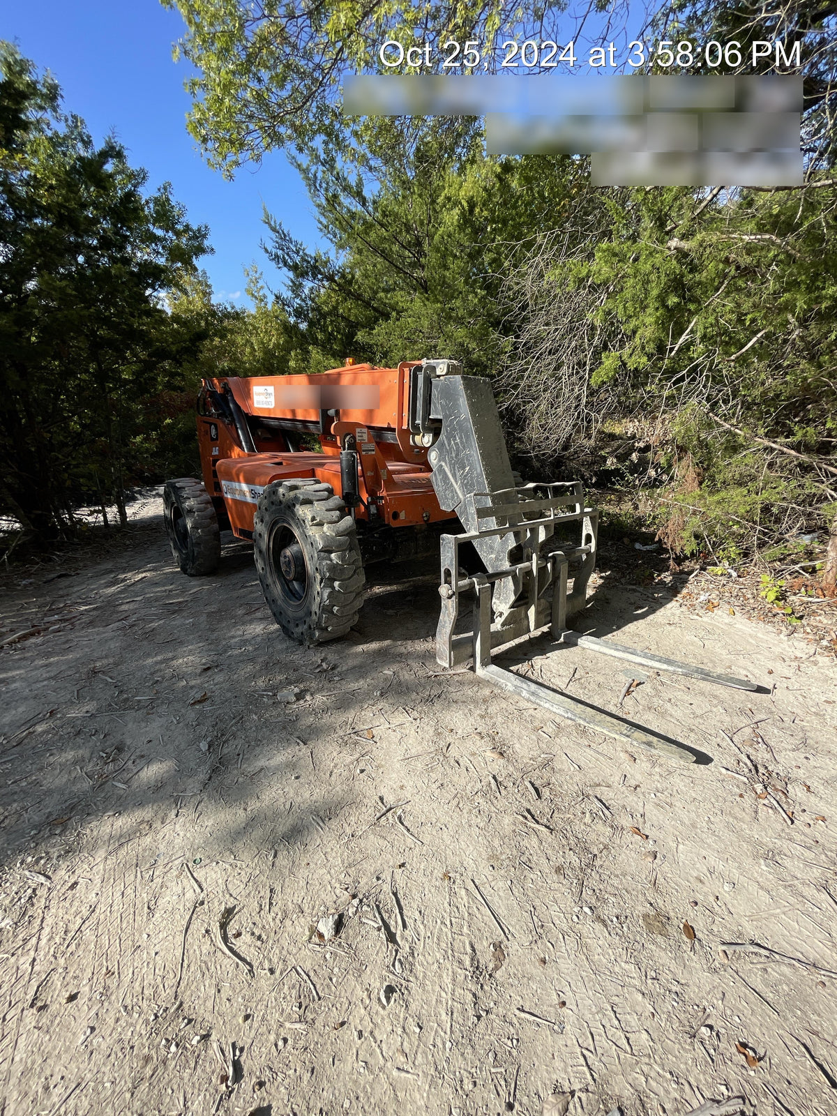 2018 Skytrak 8042 Skytrak 8042 , Canopy, 74hp Engine, Carriage 60", Forks 48" ,Worklights, Beacon, Pneumatic Tires, Freight