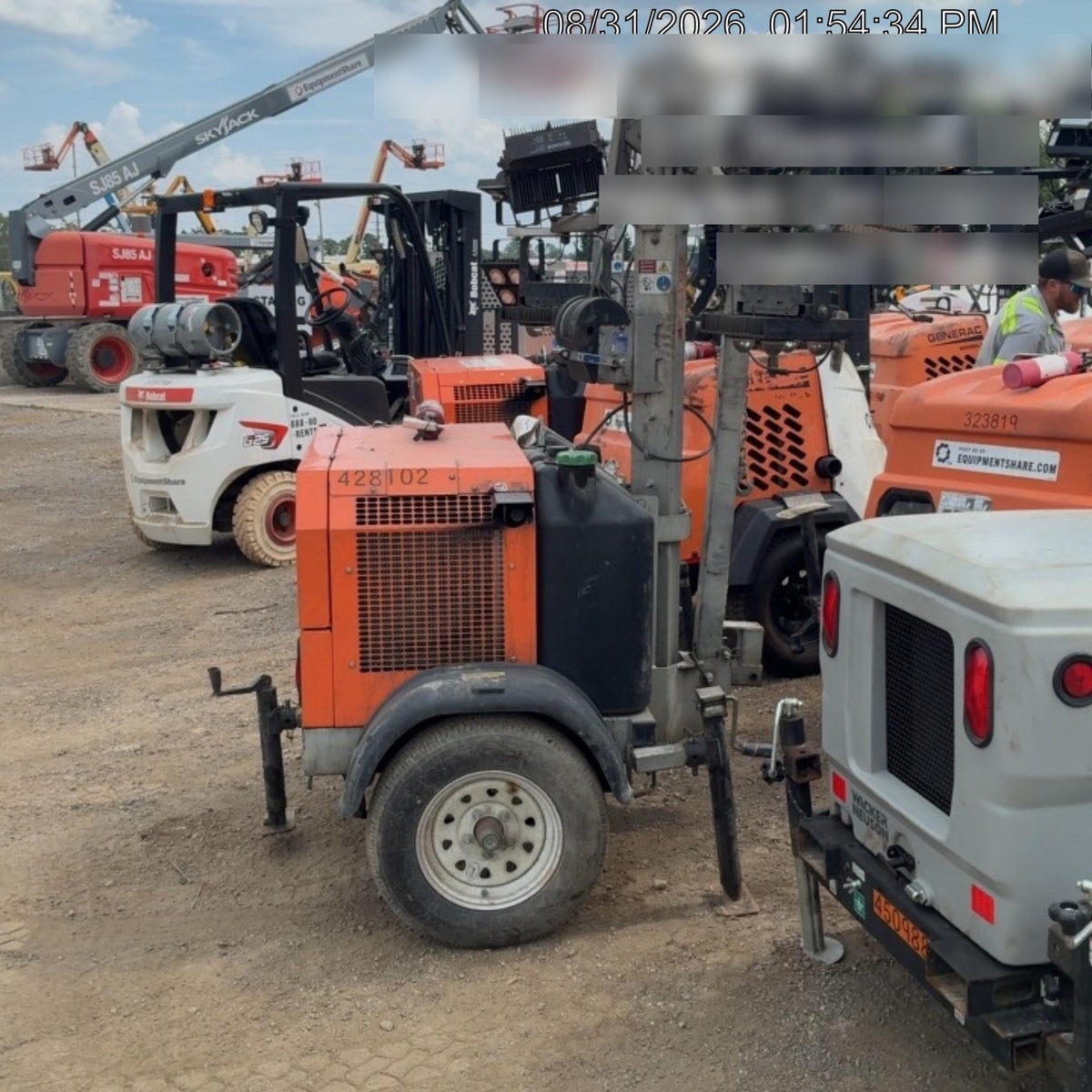 2024 Wanco WLTT-4MM4K Diesel, Deep Sea Controller, Shore Power Plug, Auto Start, (4) 350W LED Floodlights, 4kW Generator, 60 Gal Fuel Tank, 2" Ball, T3
