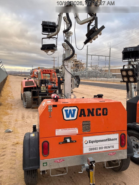2024 Wanco WLTT-4MM4K Diesel, Deep Sea Controller, Shore Power Plug, Auto Start, (4) 350W LED Floodlights, 4kW Generator, 60 Gal Fuel Tank, 2" Ball, T3