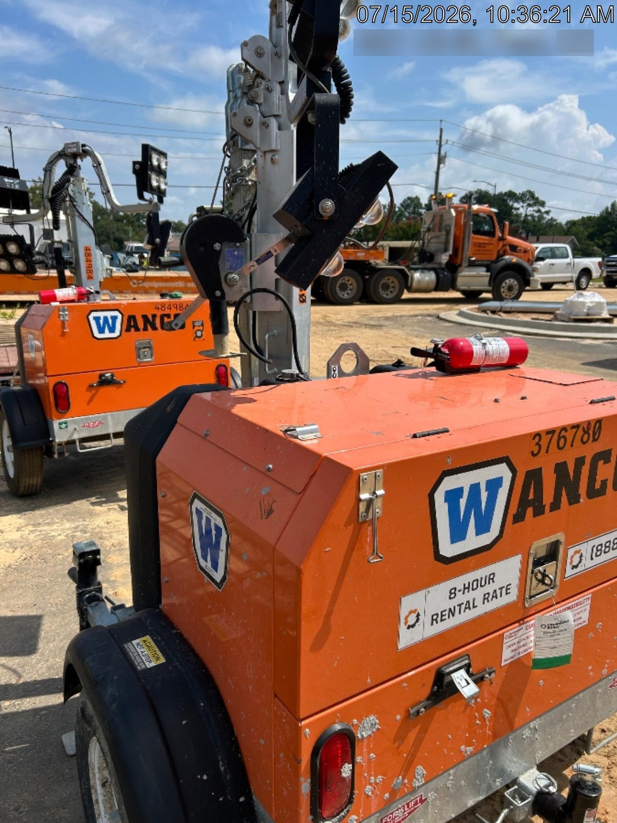 2023 Wanco WLTT-4MM4K Diesel, Deep Sea Controller, Shore Power Plug, Auto Start, (4) 350W LED Floodlights, 4kW Generator, 60 Gal Fuel Tank, 2" Ball, T3