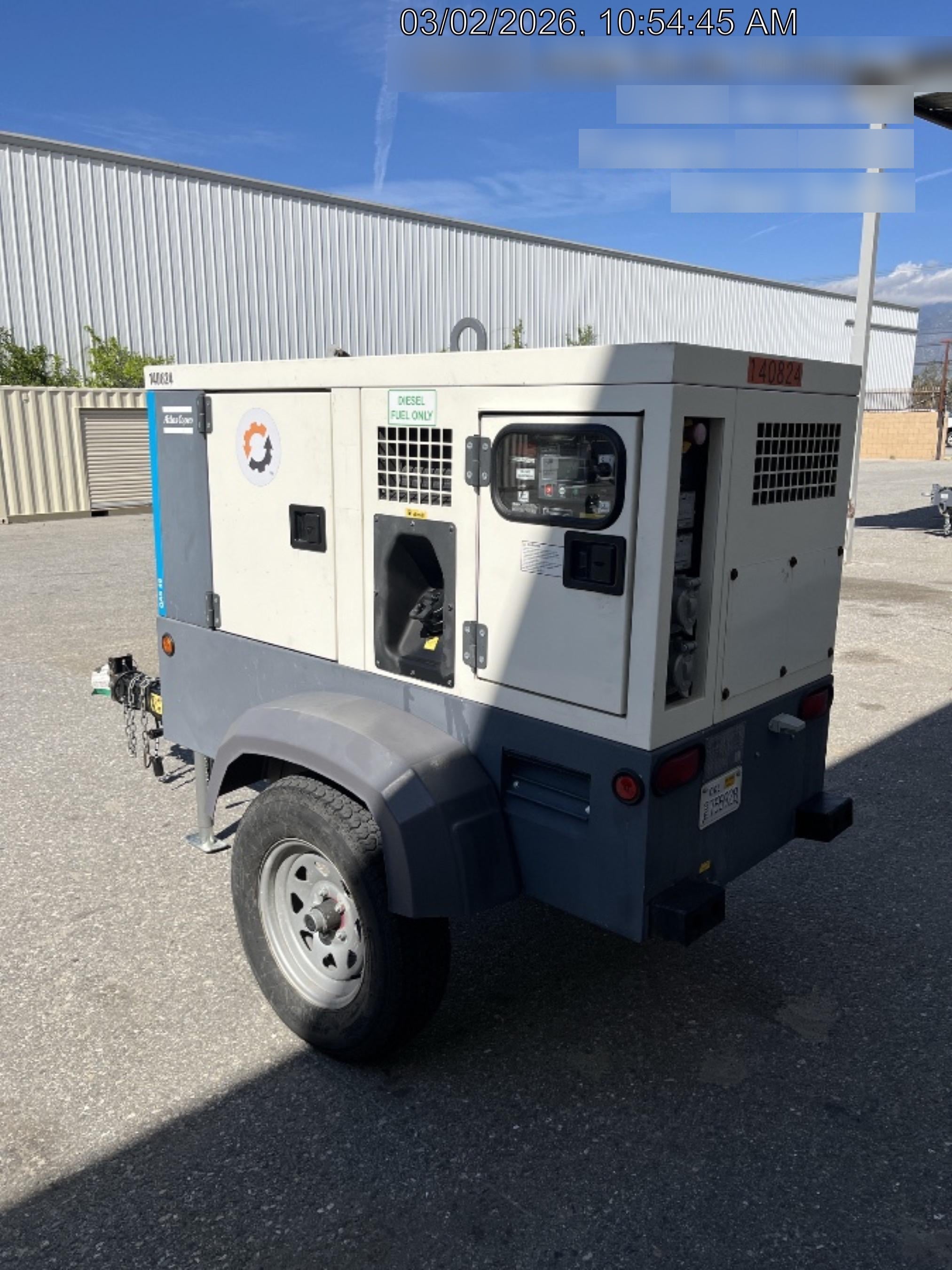2021 ATLAS COPCO QAS45