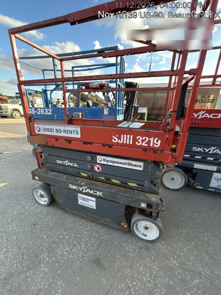 2019 Skyjack SJIII-3219 Standard Options