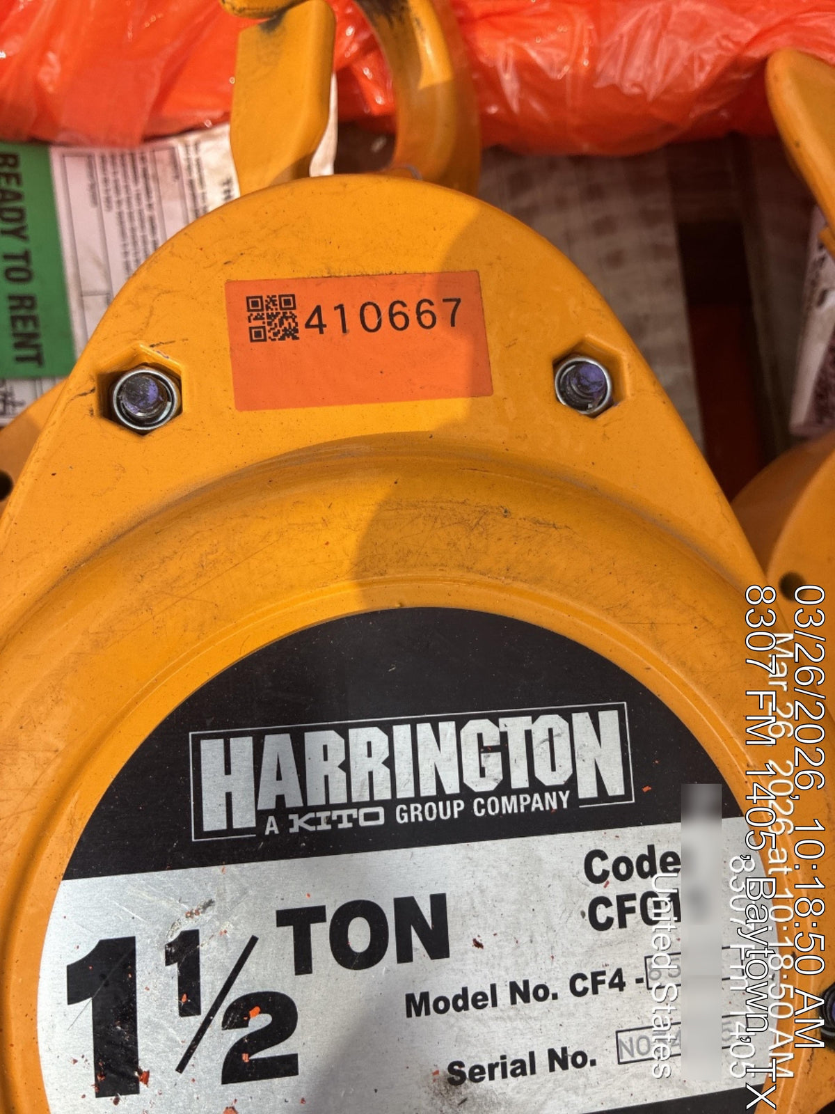 2024 HARRINGTON CF015-20