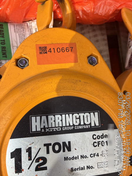 2024 HARRINGTON CF015-20