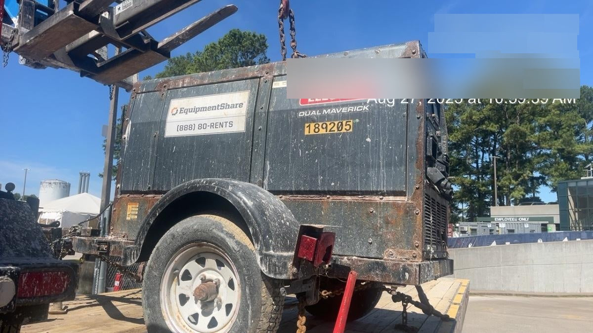 2021 Lincoln Electric Dual Maverick 200/200X Ready Pak 3, Includes Trailer, Cable Rack, Fender Light Kit