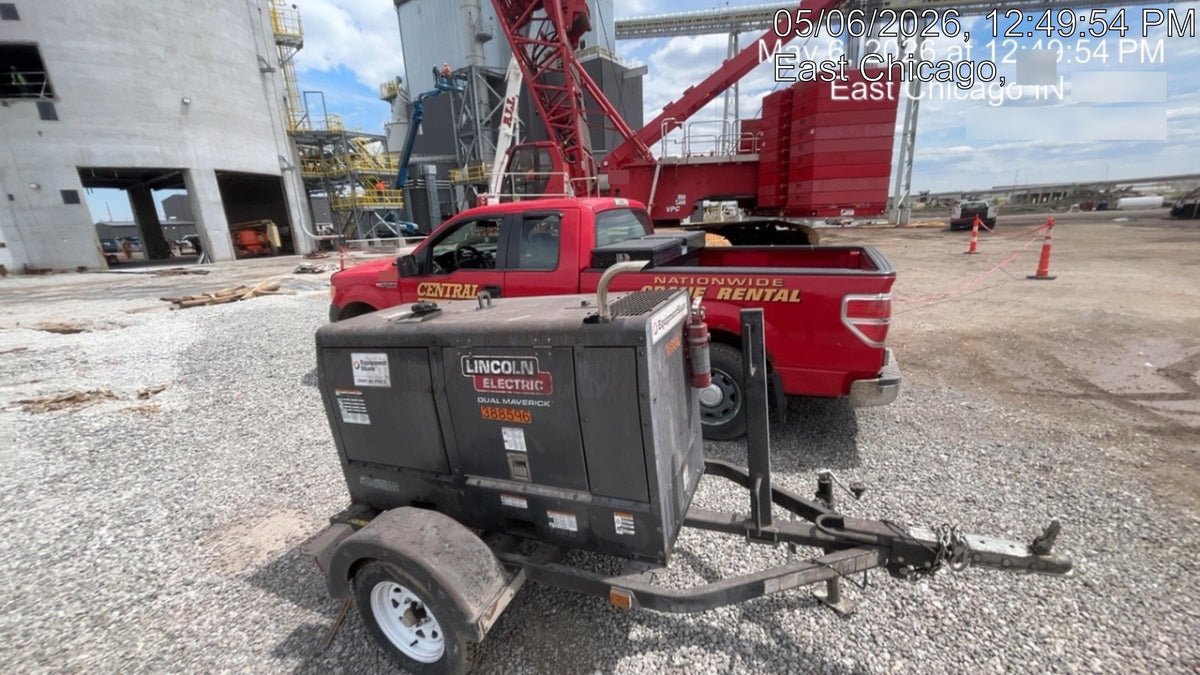 2024 Lincoln Electric Dual Maverick 200/200X Ready Pak 3, Includes Trailer, Cable Rack, Fender Light Kit K4382-1-RP3