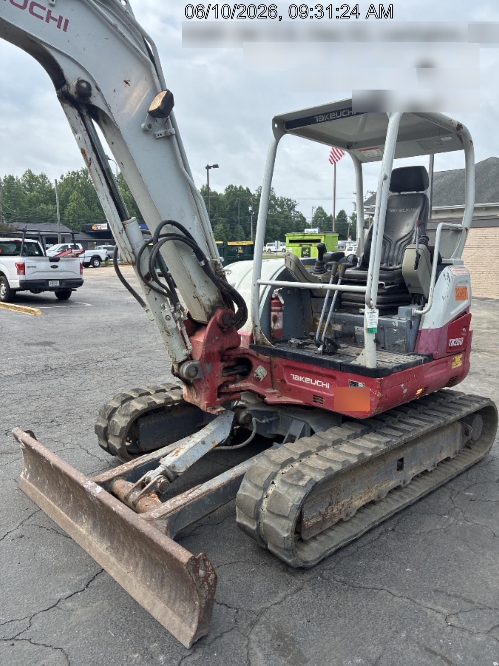 2019 TAKEUCHI TB260