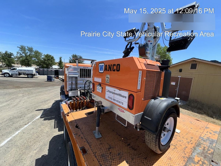 2024 Wanco WLTT-4MM4K Diesel, Deep Sea Controller, Shore Power Plug, Auto Start, (4) 350W LED Floodlights, 4kW Generator, 60 Gal Fuel Tank, 2" Ball, T3