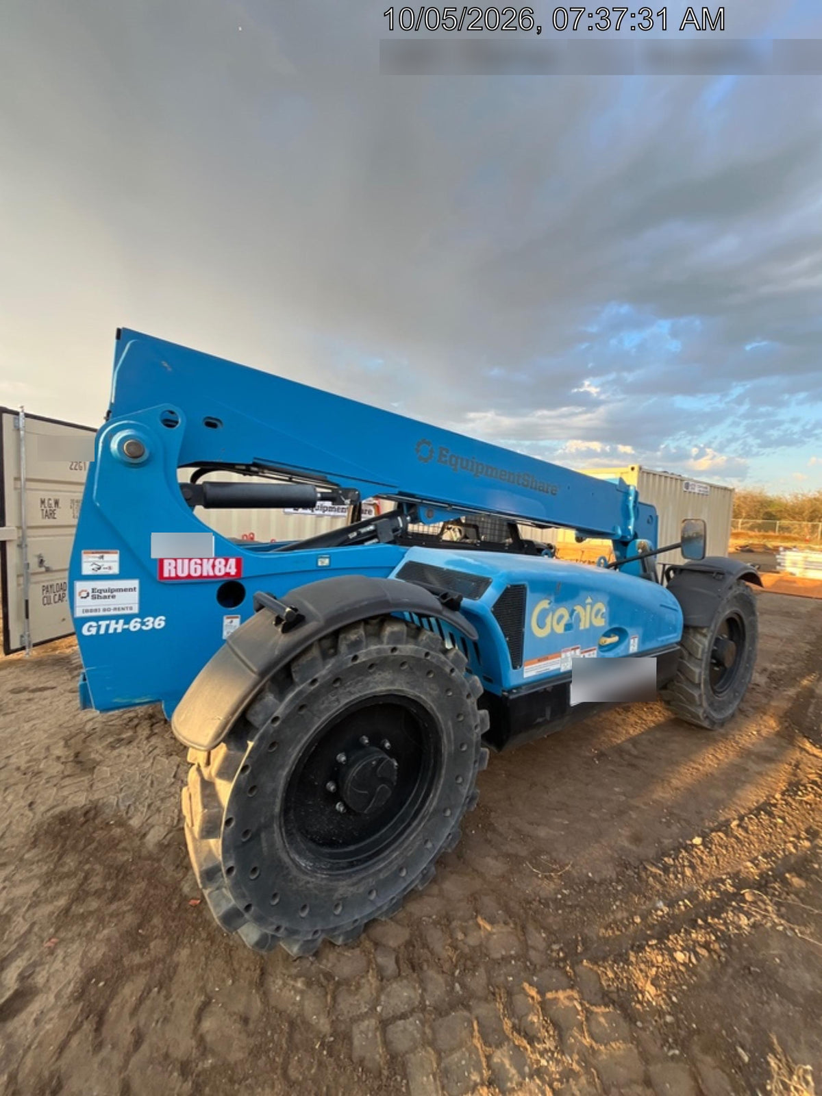2019 GENIE GTH-636