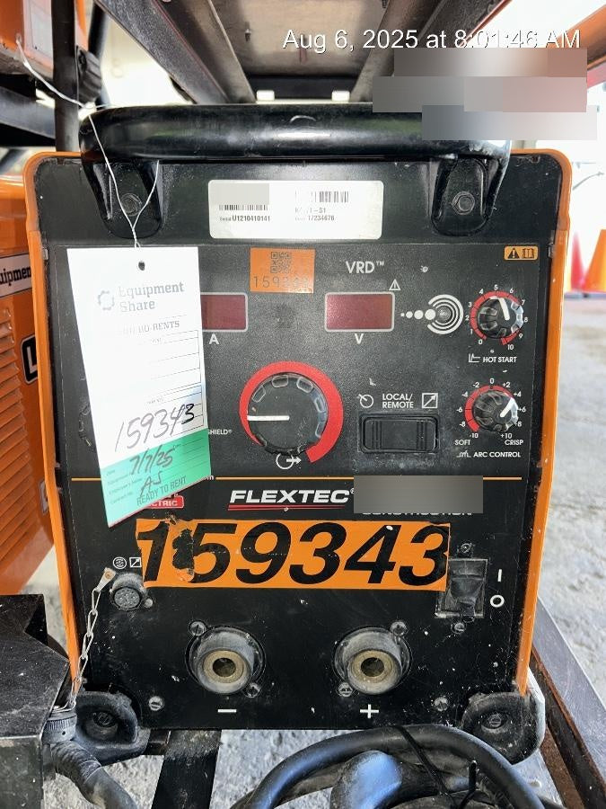2021 LINCOLN ELECTRIC FLEXTEC 350X