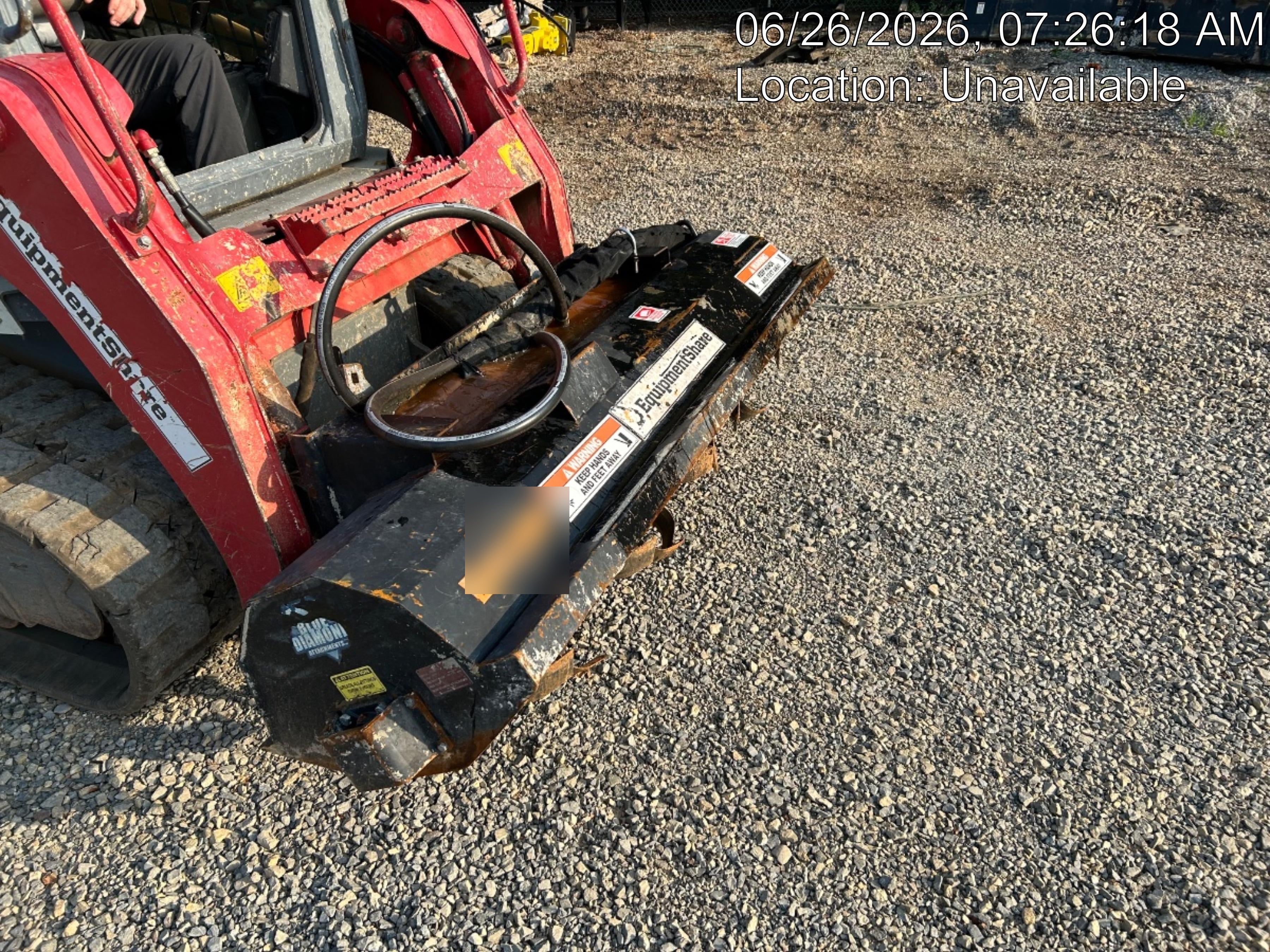 2020 BLUE DIAMOND 68" Rototiller
