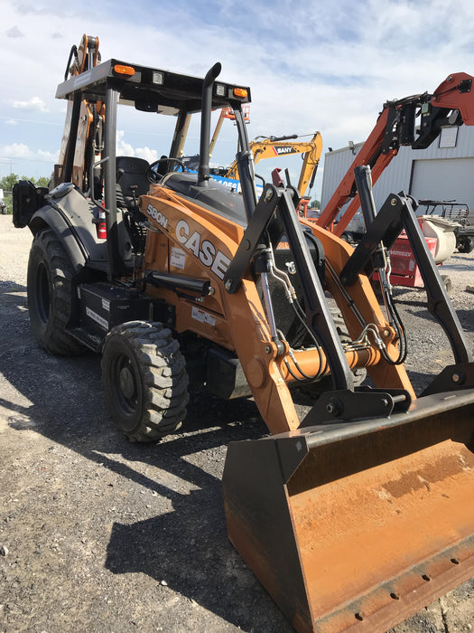 2020 Case 580N EP Canopy, 4WD, Standard Stick, Pilot Controls, 1 Way Hydraulics, Ride Control, TAG Manual QC