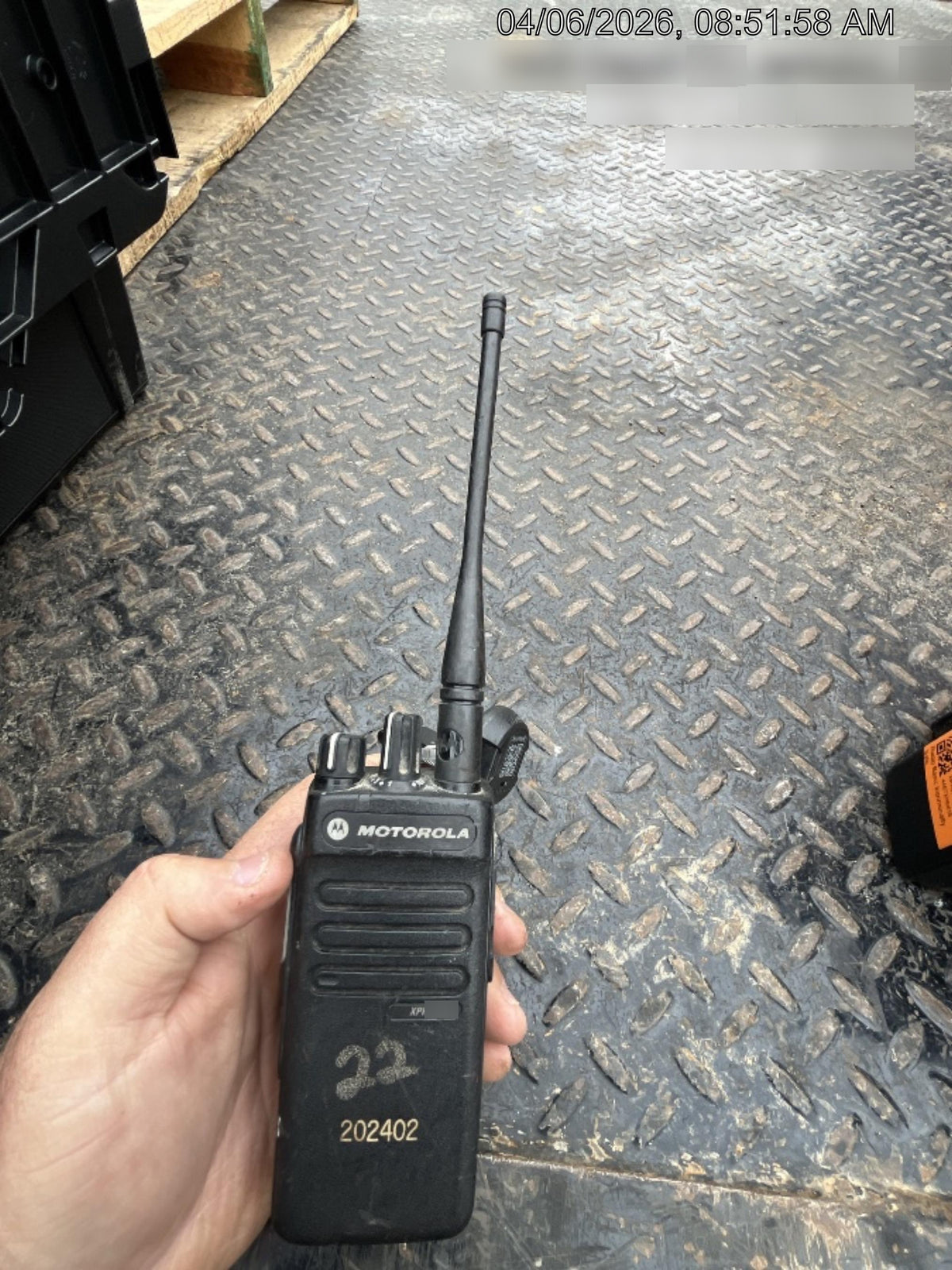 2022 MOTOROLA XPR3300E