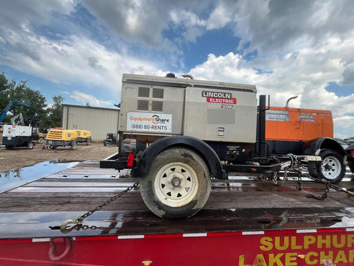 2018 Lincoln Electric Vantage 322 Lincoln Vantage 322 Welder Ready Pak 3 - Vantage 322, Trailer, Fender and light kit, Cable rack