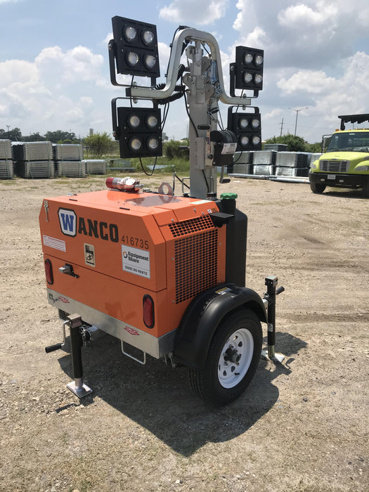 2024 Wanco WLTT-4MM4K Diesel, Deep Sea Controller, Shore Power Plug, Auto Start, (4) 350W LED Floodlights, 4kW Generator, 60 Gal Fuel Tank, 2" Ball, T3