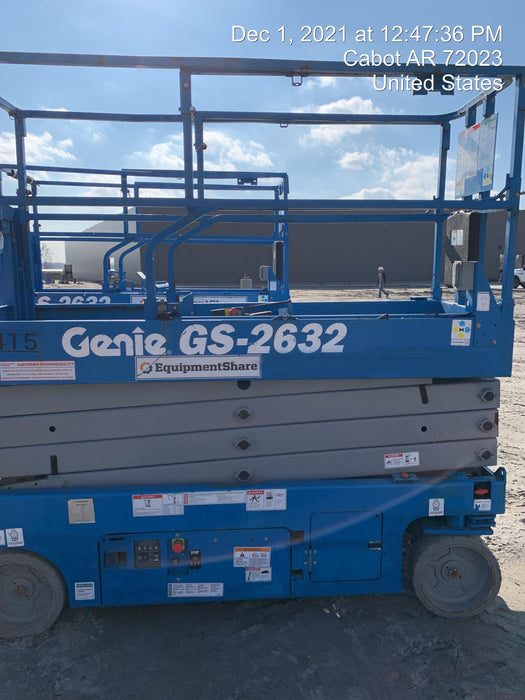 2018 Genie GS-2632 Genie GS-2632 w/Fixed Rail, Chain Entry