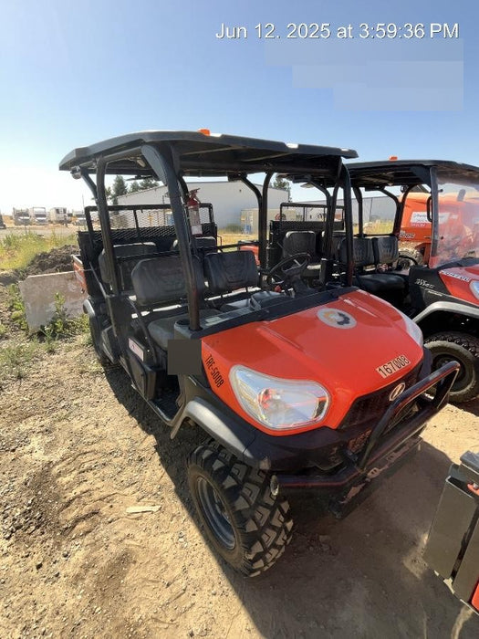 2021 Kubota RTV-X1140W-H Plastic Canopy, Windshield Acrylic Clear, LED Strobe Light, Wire Harness Kit, Back up Alarm