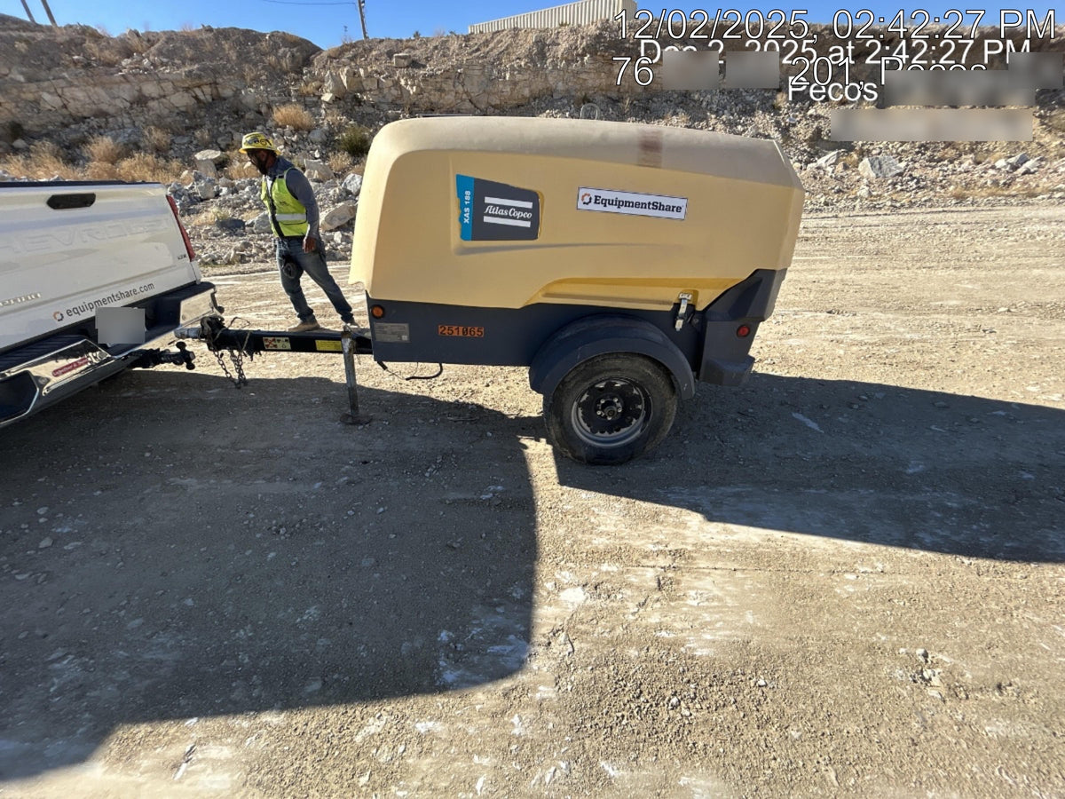 2022 ATLAS COPCO XAS188 CWK