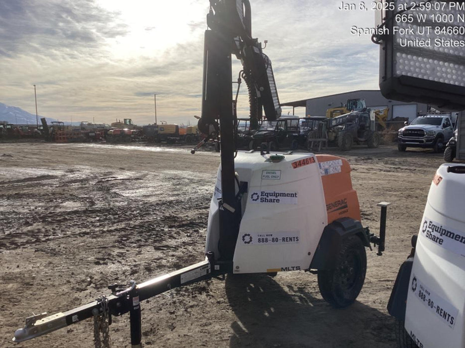 2023 Generac MLT2 Diesel, Flex Switch 120V Input, Powerzone Controller, (4) 320W LED Lights, 4kW Generator, 39.9 Gal Fuel Tank, 2" Ball, T3