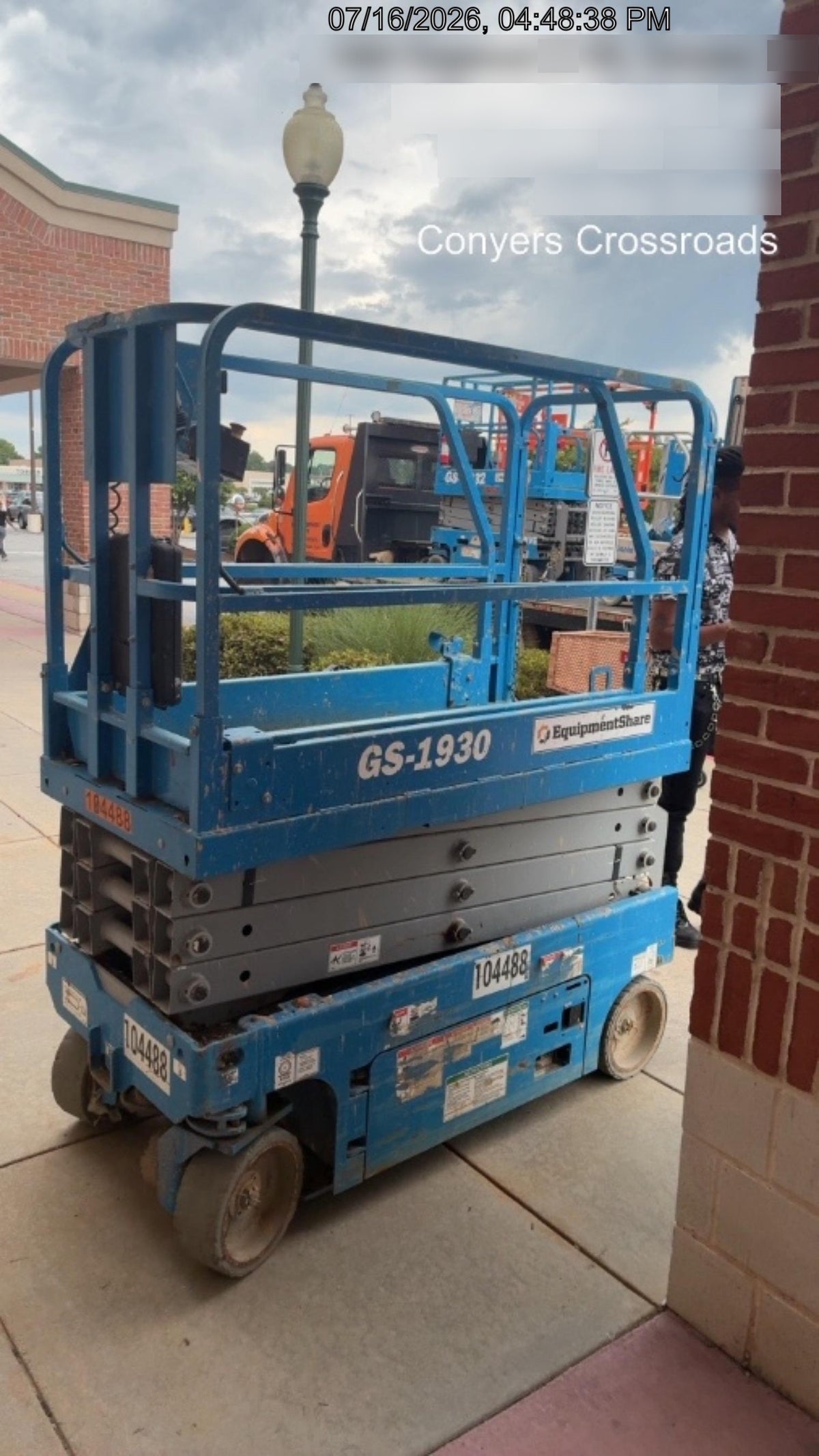 2020 Genie GS-1930 Fixed rails with chain entry gate - Pre A92.20