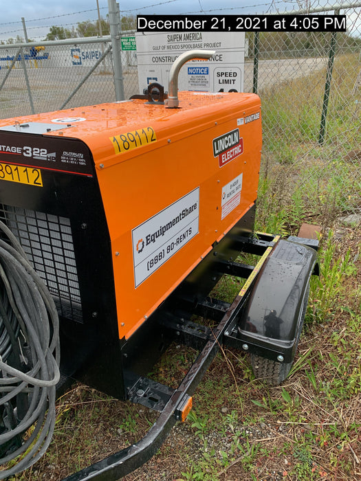 2021 Lincoln Electric Vantage 322 VANTAGE 322 READY-PAK 3