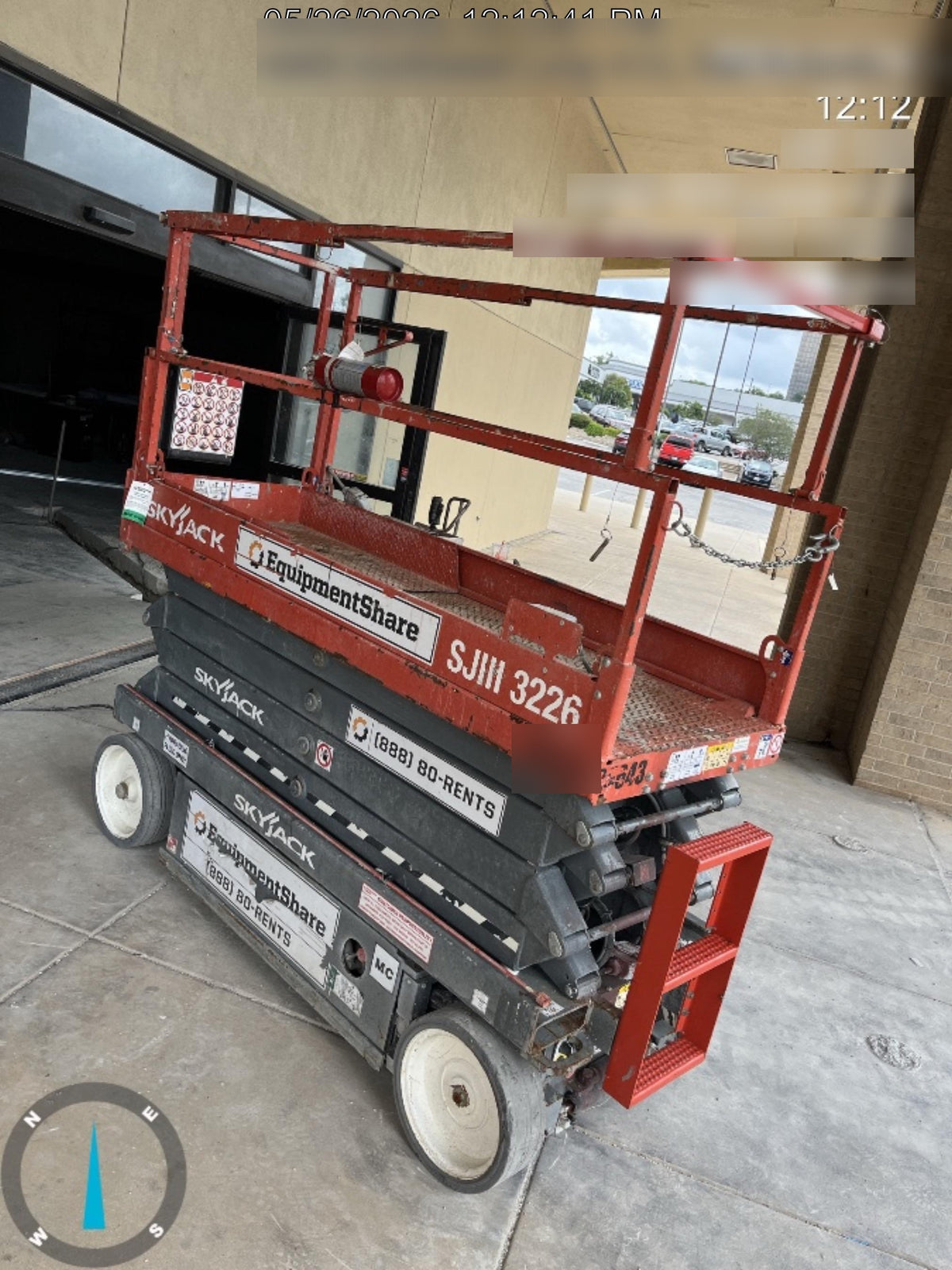 2019 Skyjack SJIII-3226 Standard Options, Trojan Batteries