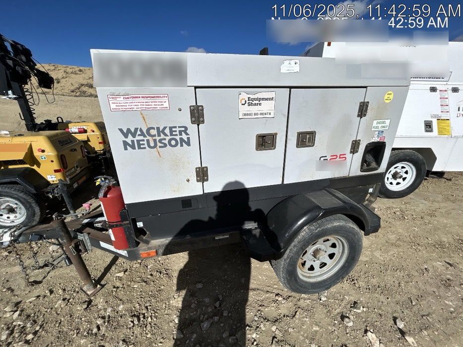 2018 WACKER NEUSON G25
