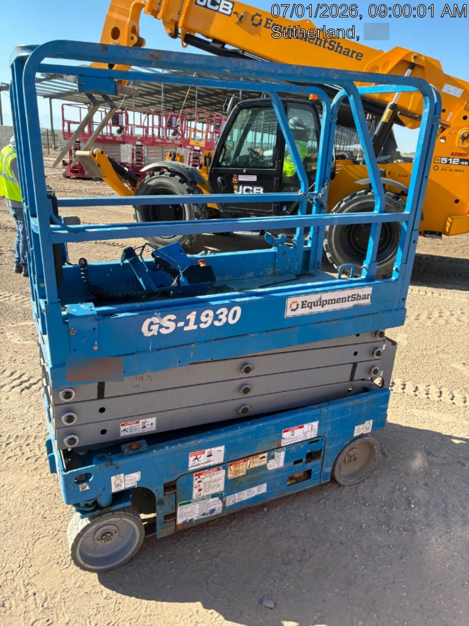 2019 Genie GS-1930 Fixed rails with chain Entry
