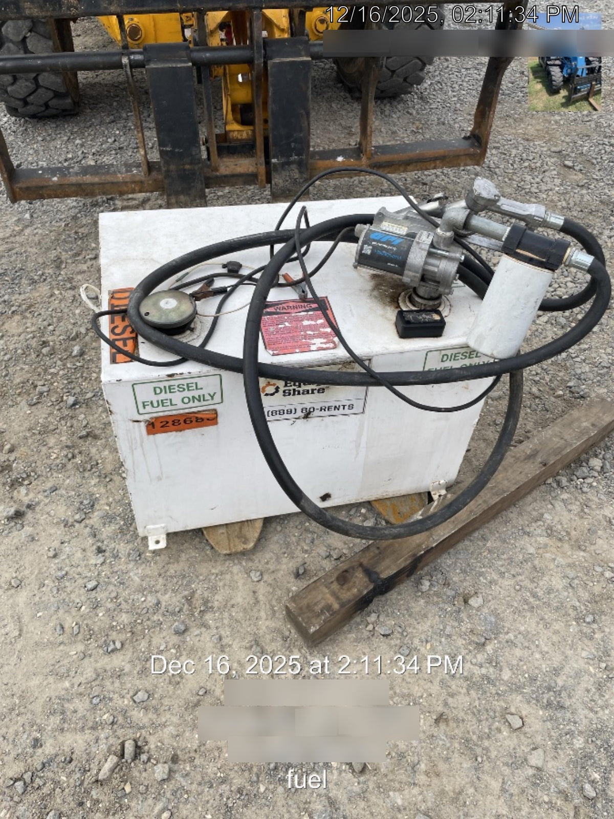 2021 GPI Fuel Tank