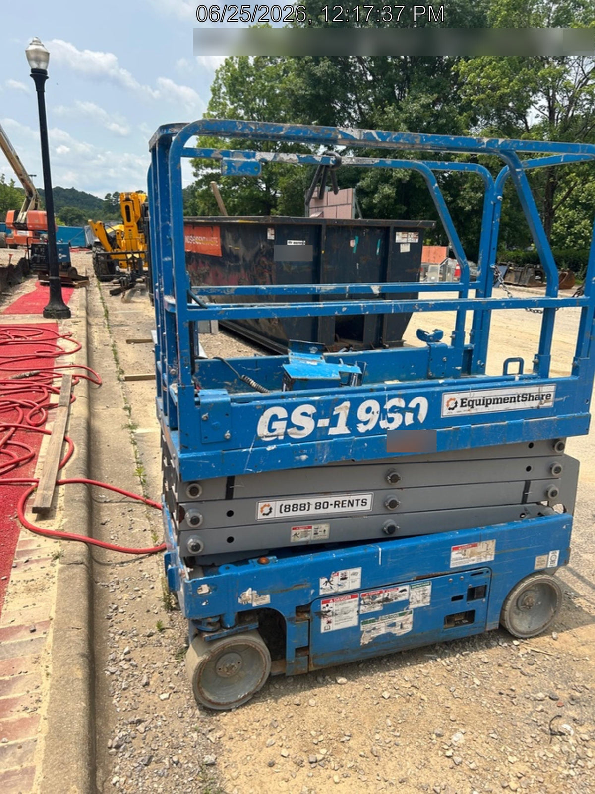 2020 Genie GS-1930 Fixed rails with chain entry gate - Pre A92.20