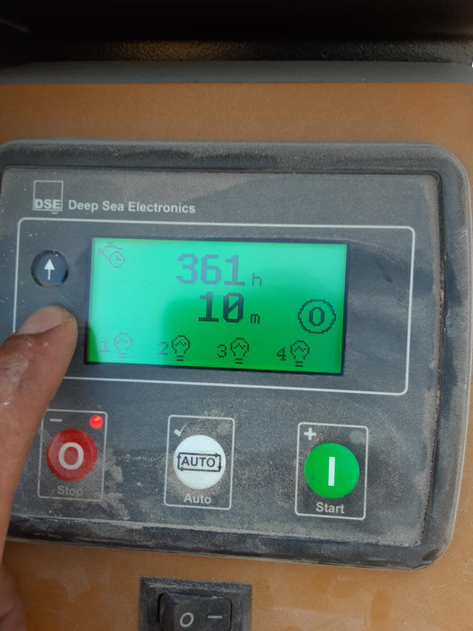 2022 Allmand NLV3GR (4) LED Light Fixture 350W, 23' Vertical Mast, 3kW Prime, Towable, Deep Sea L401, Leveling Jacks, Yanmar T4F 5.8hp