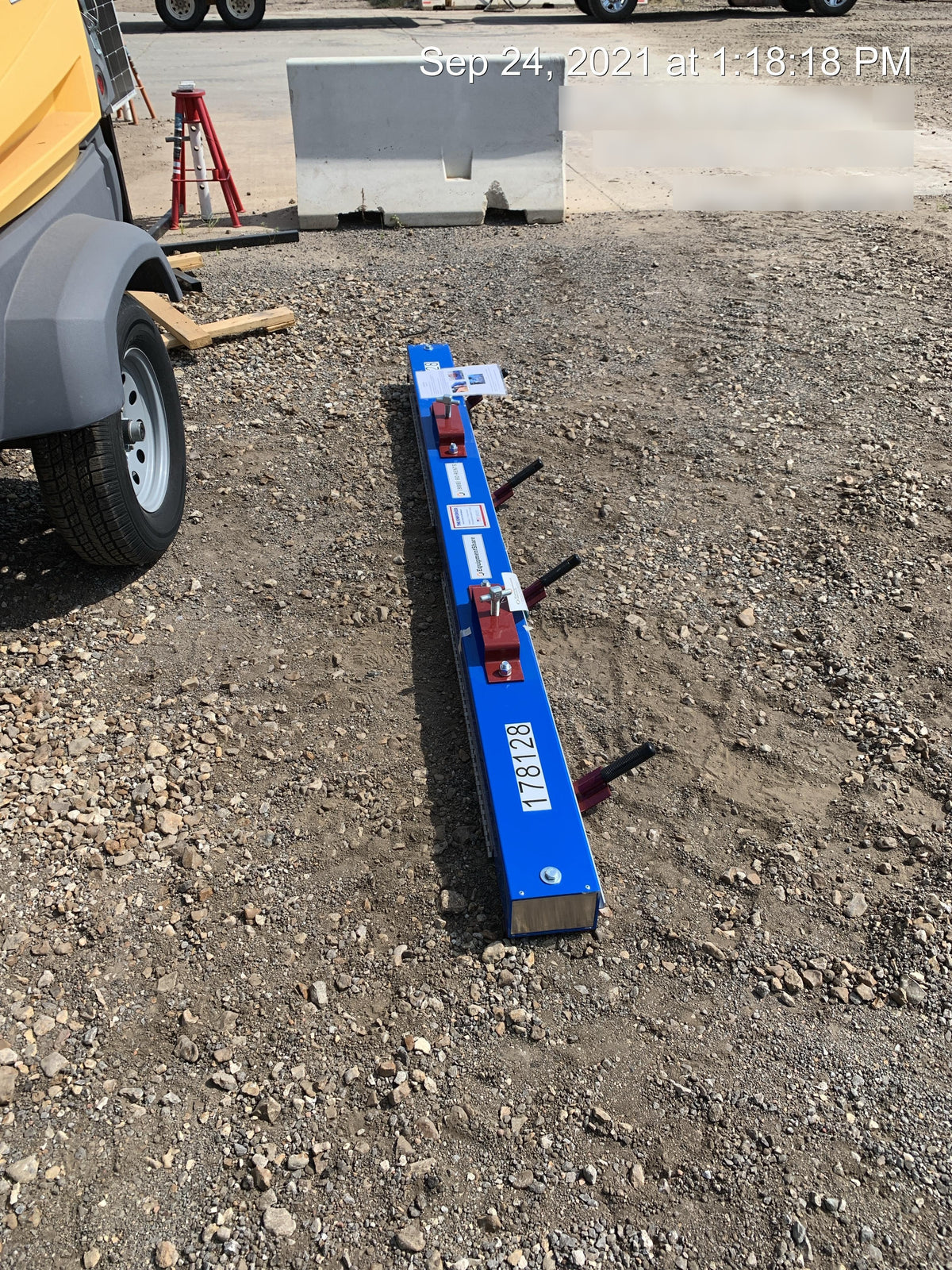 2021 ENFORCER 96" Magnetic Sweeper Bar
