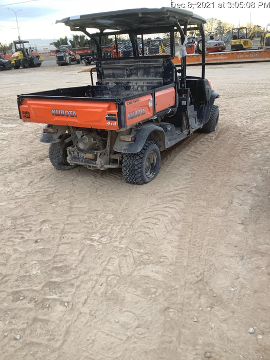 2020 Kubota RTV-X1140W-H Canopy, 4-Seater, Diesel, Windshield Acrylic Clear, LED Strobe, Backup Alarm