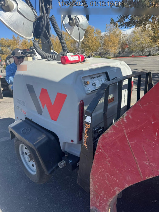 2018 Wacker Neuson LTV6L-MH Wacker Neuson LTV6L Mobile Light Tower w/Fuel Level Sensor Installed