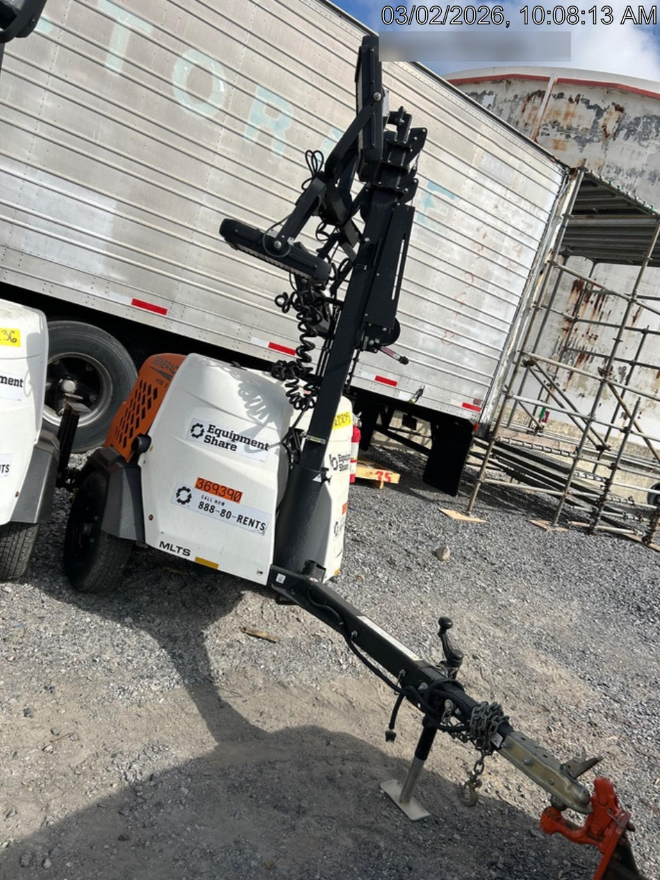 2023 Generac MLT2 Diesel, Flex Switch 120V Input, Powerzone Controller, 
(4) 320W LED Lights, 4kW Generator, 39.9 Gal Fuel Tank, 2" Ball, T3