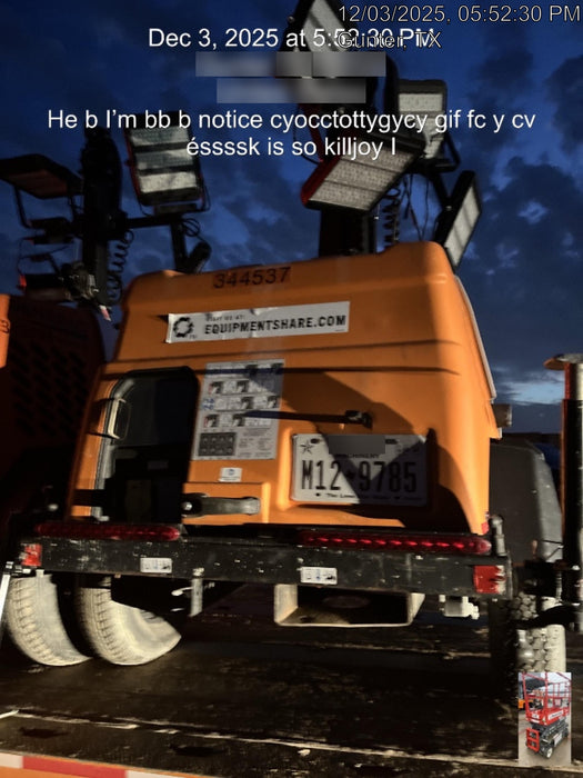 2023 Generac MLT2 Diesel, Flex Switch 120V Input, Powerzone Controller, (4) 320W LED Lights, 4kW Generator, 39.9 Gal Fuel Tank, 2" Ball, T3