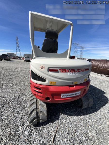 2021 TAKEUCHI TB250-2