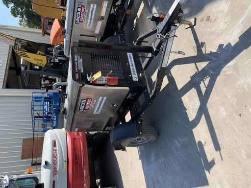 2019 Lincoln Electric Vantage 322 Welder Ready-Pak 3, Two wheel trailer, Fender and Light kit, Cable Rack