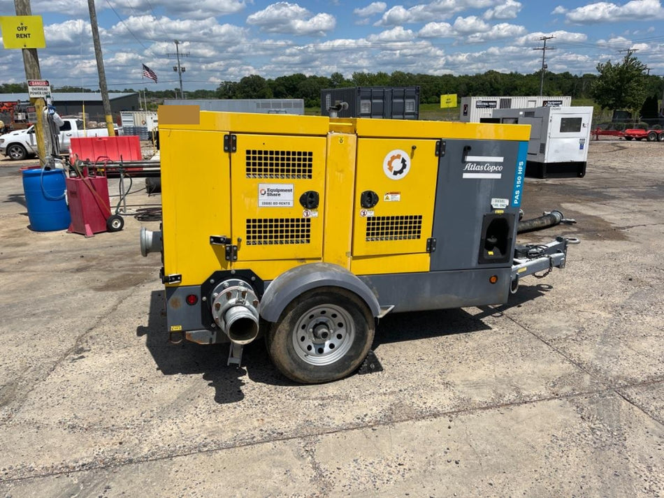 2020 ATLAS COPCO PAS 150 HF CS Enclosed