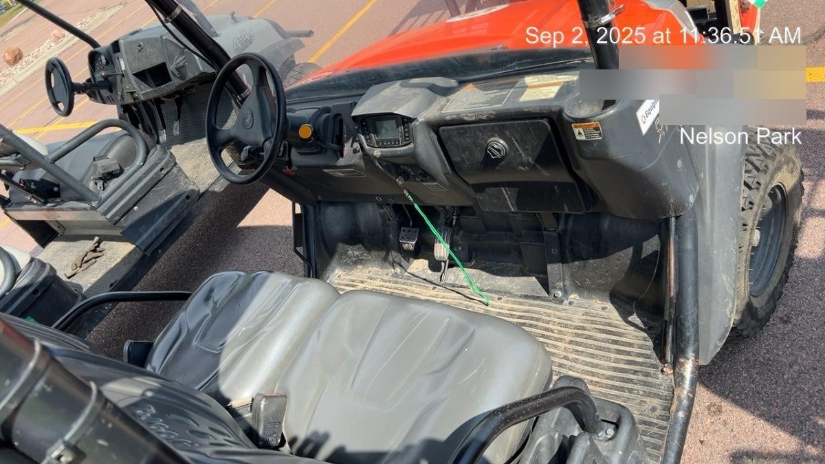 2022 Kubota RTV-X1140W-H Plastic Canopy, Windshield Acrylic Clear, LED Strobe Light, Wire Harness Kit, Back up Alarm