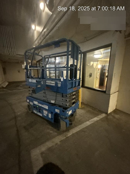 2019 Genie GS-1930 Half Height Swing Gate, 800W Inverter