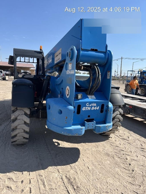 2018 Genie GTH-844 Genie GTH-844 w/Open ROPS, Solid Tires, beacon/work lights, 60" carriage/forks