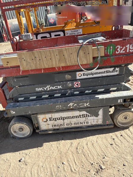 2019 Skyjack SJIII-3219 Standard w/Trojan Batteries