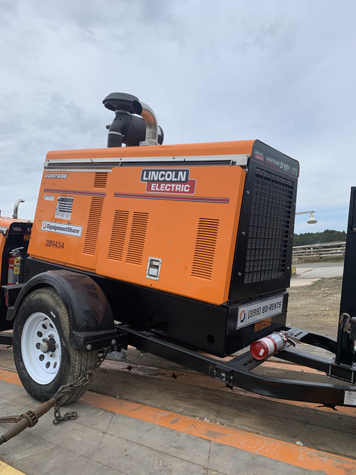 2022 Lincoln Electric LE400 Kubota V1505, Trlr, Cable Rack, Light Kit, ES Decals, T3