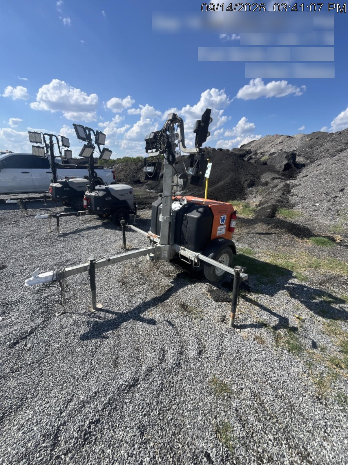 2024 Wanco WLTT-4MM4K Diesel, Deep Sea Controller, Shore Power Plug, Auto Start, (4) 350W LED Floodlights, 4kW Generator, 60 Gal Fuel Tank, 2" Ball, T3