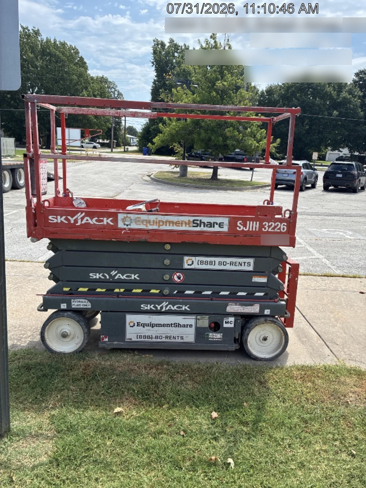 2019 Skyjack SJIII-3226 Skyjack SJIII3226 Standard w/Trojan Batteries