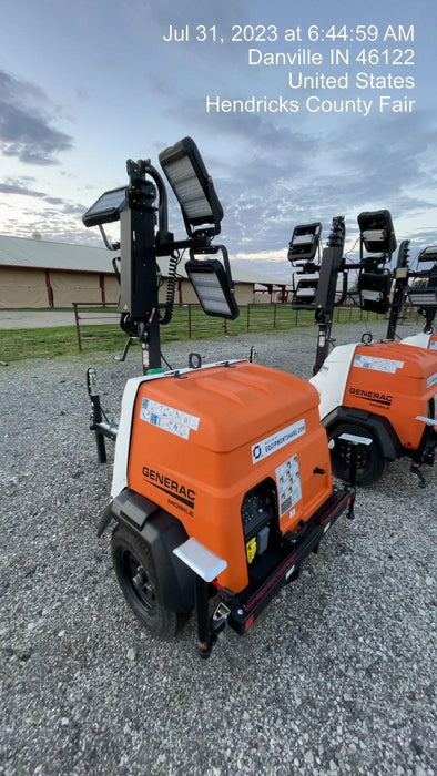 2023 Generac MLT2 Diesel, Flex Switch 120V Input, Powerzone Controller, (4) 320W LED Lights, 4kW Generator, 39.9 Gal Fuel Tank, 2" Ball, T3