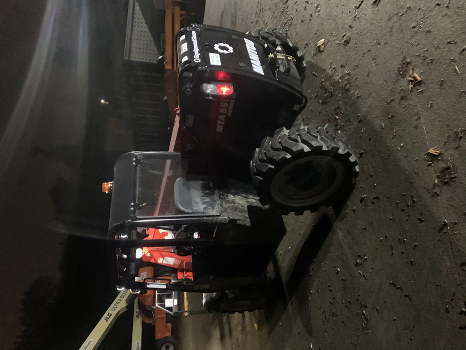 2020 Manitou MTA5519 Canopy, Solid Tires, Work Lights, Beacon, Aux Hydraulics, Back up Alarm, Mirrors, ES Keypad