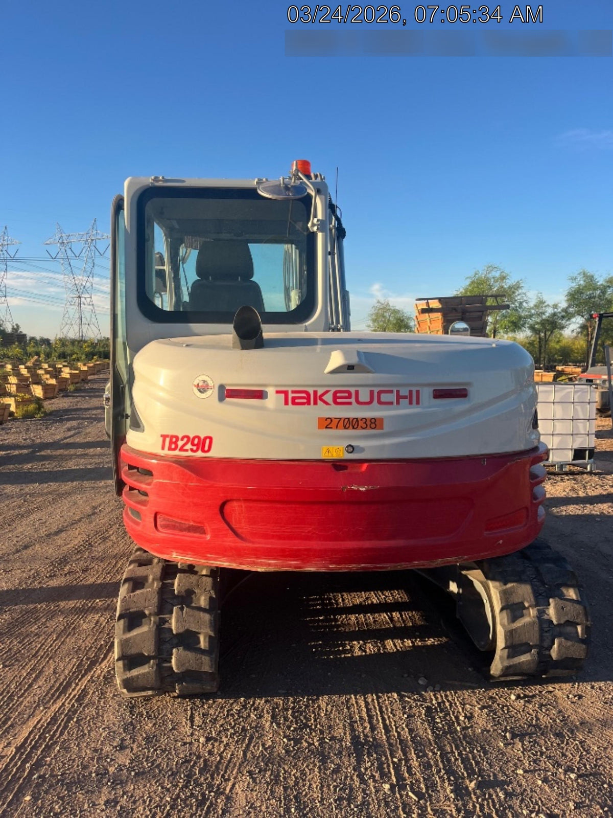 2022 TAKEUCHI TB290-CR