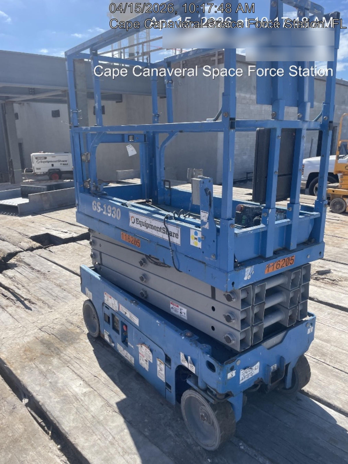 2020 Genie GS-1930 Solid Non Marking Tires, Beacon, Folding rails with half height swing gate